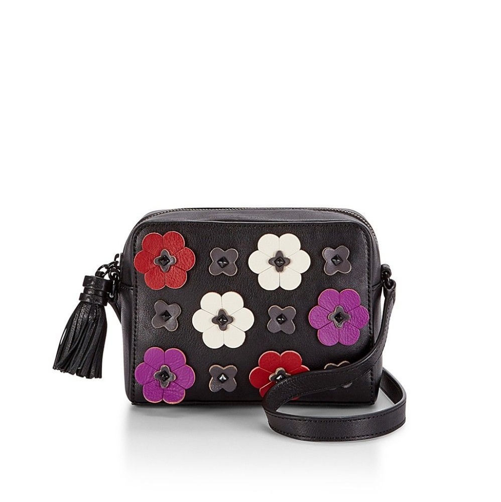 Rebecca Minkoff Floral Applique Camera Bag